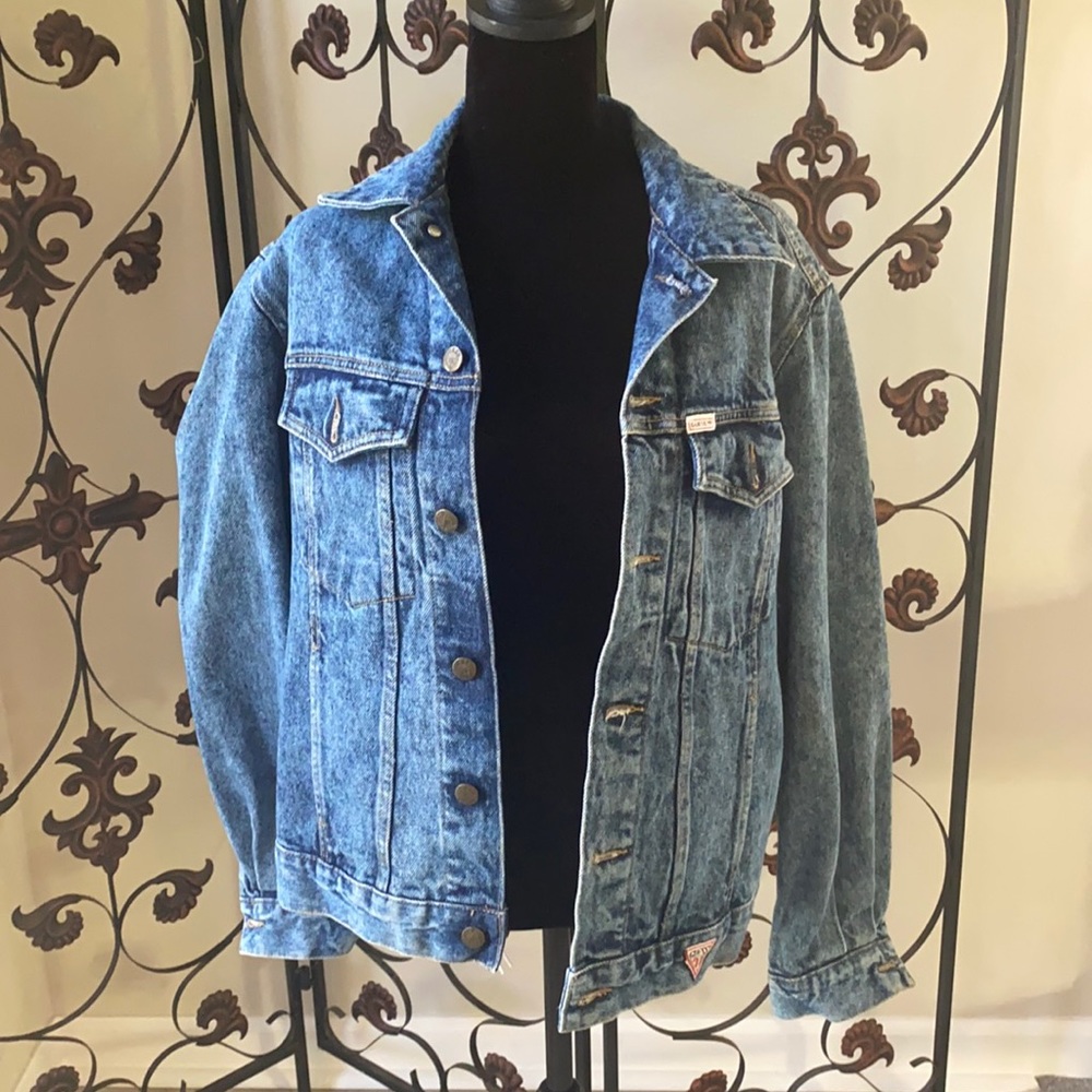Vintage denim GUESS JACKET size small